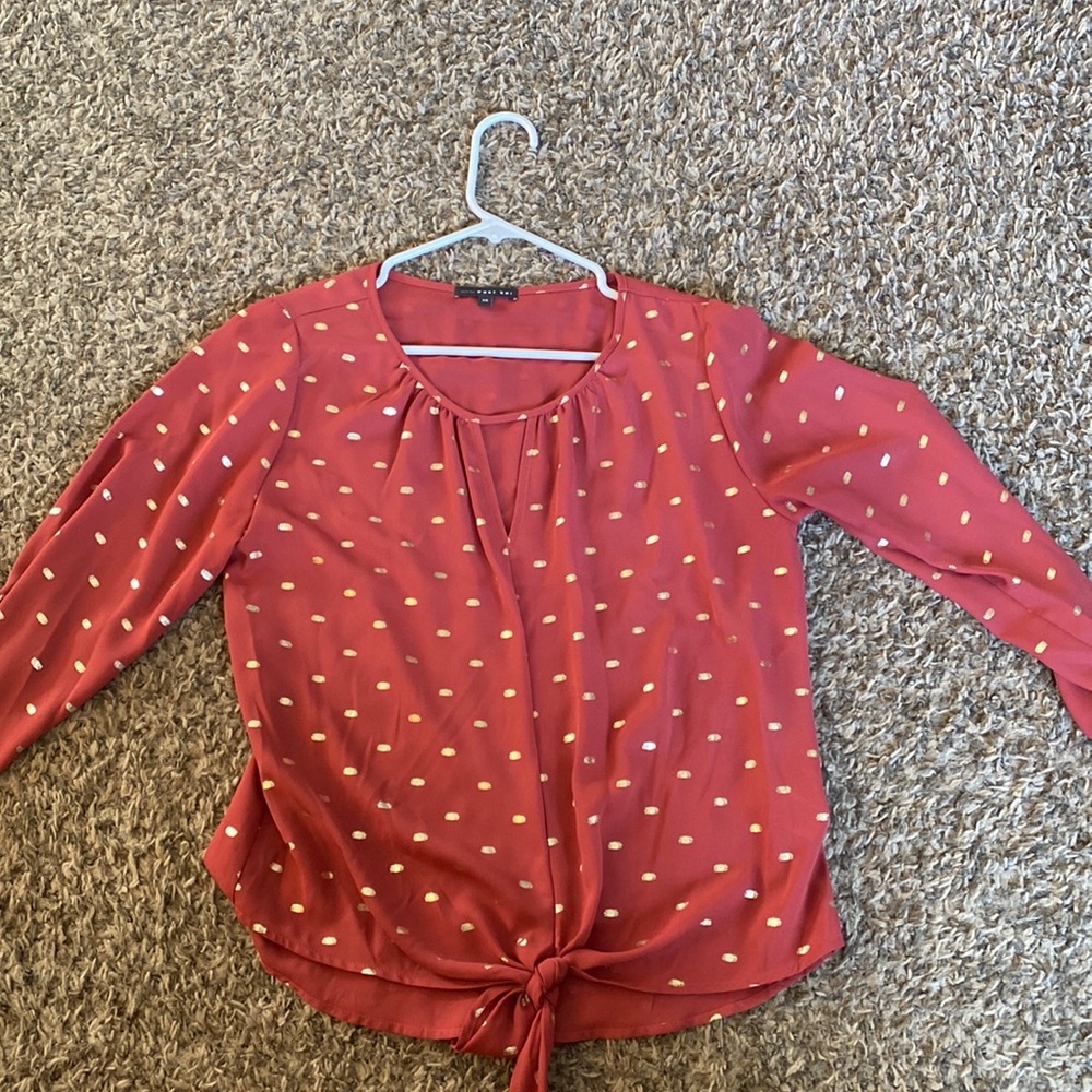 Women’s size XS tie blouse